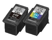 CANON 1LB PG-540 / CL-541 ink cartridge black and colour standard capacity combopack blister without alarm